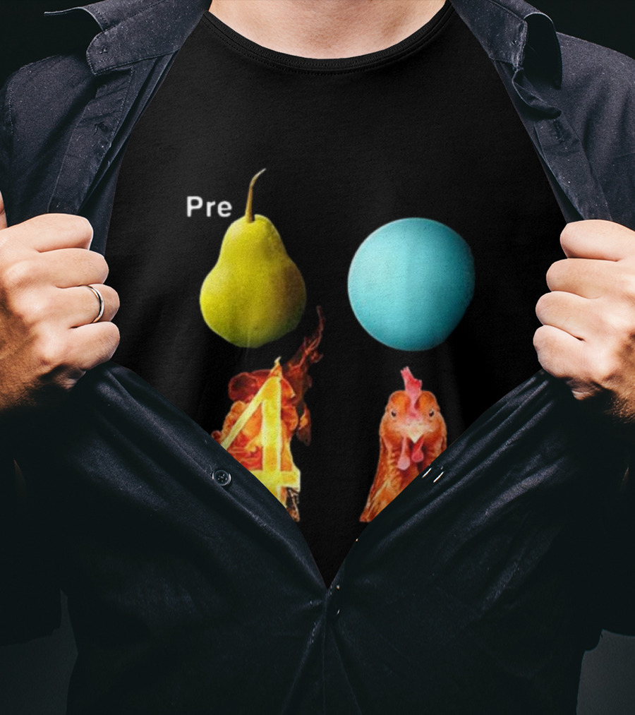 Pre Pear Uranus 4 Chicken Dan Howell T-Shirt