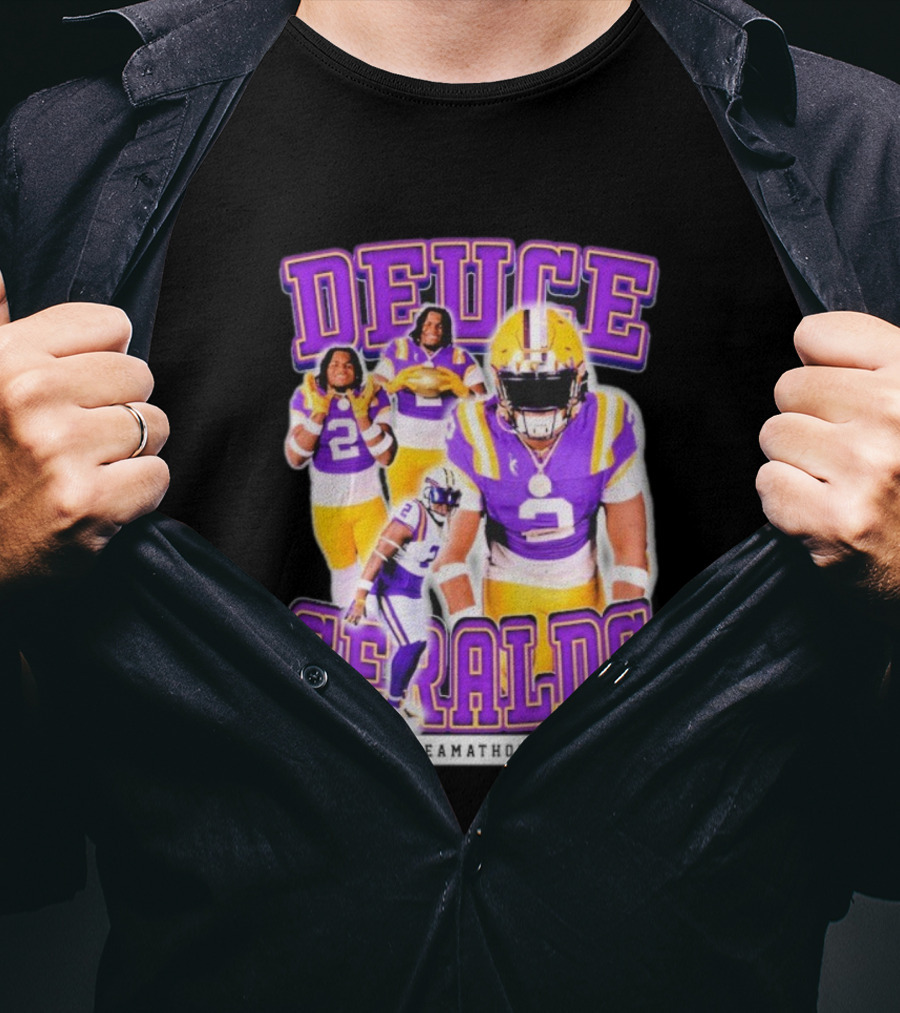 Deuce Geralds Dreamathon Football Player Highlights T-Shirt