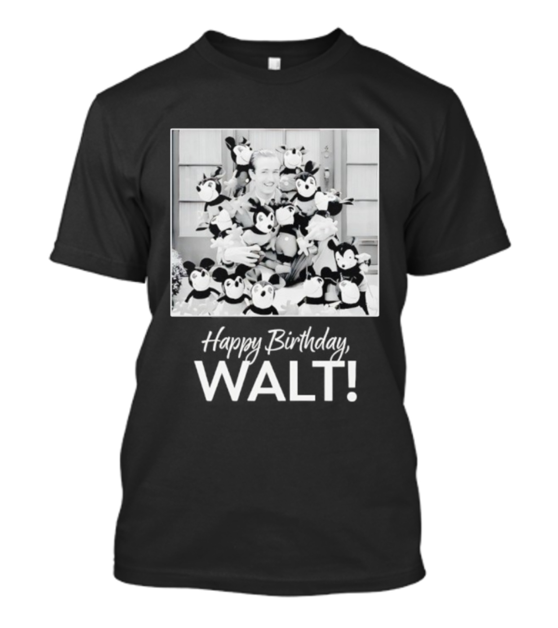 Happy Birthday Walt Disney Mickey Mouse Celebration T-Shirt