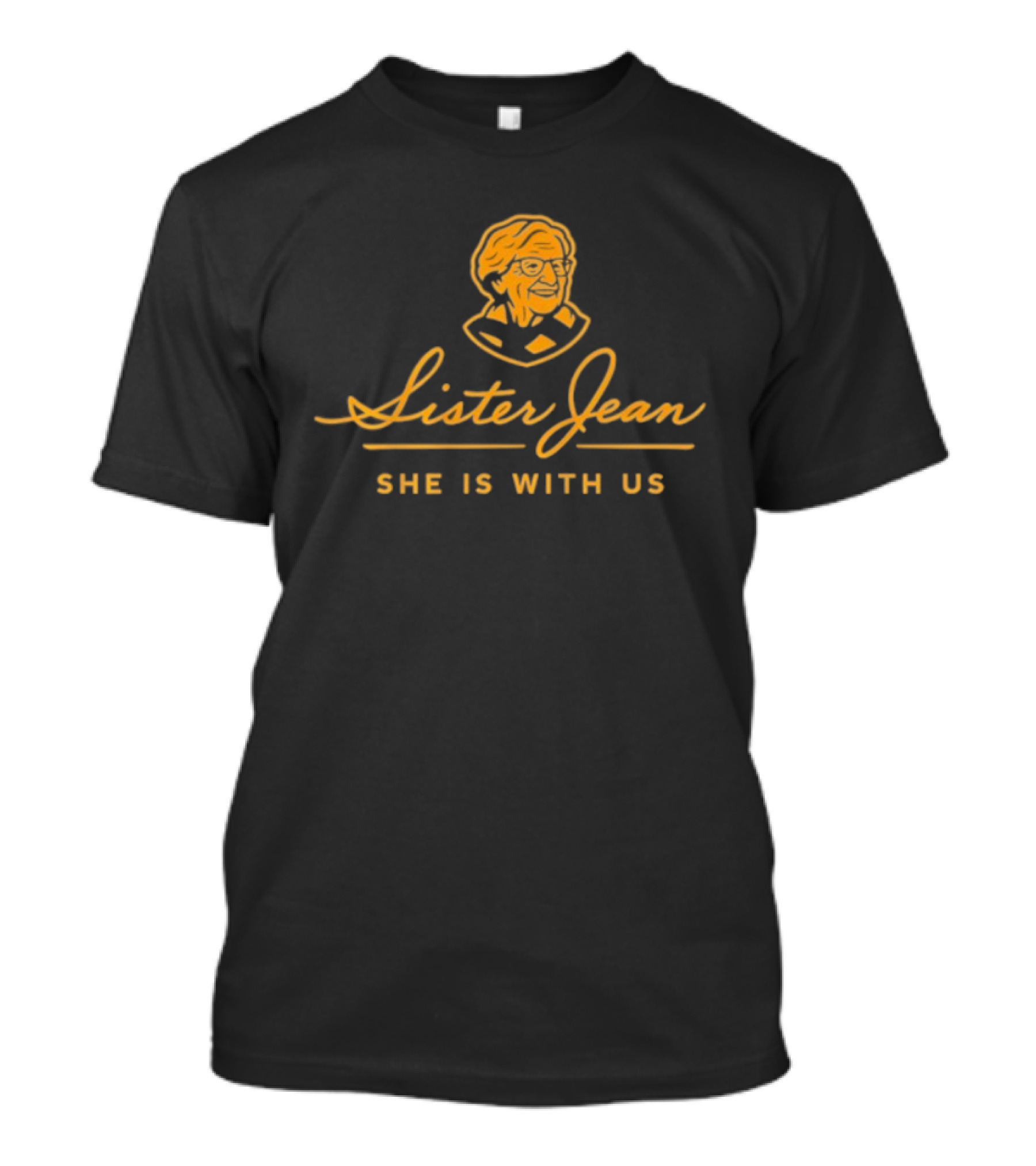 Sister Jean She Is With Us Loyola Ramblers Basketball T-Shirt