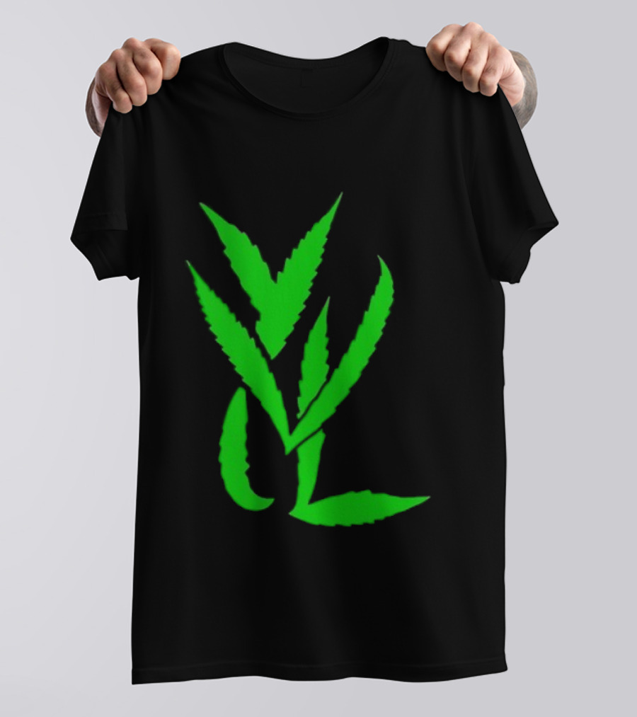 Leaves Green YVL Nature-Inspired Concept T-Shirt