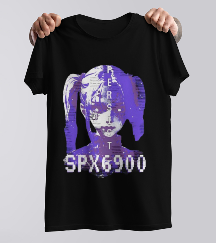 SPX6900 Persist Vaporwave Anime Aesthetic T-Shirt