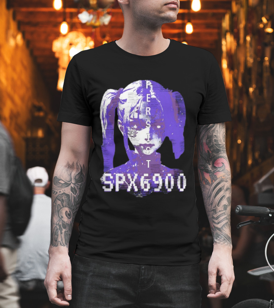 SPX6900 Persist Vaporwave Anime Aesthetic T-Shirt