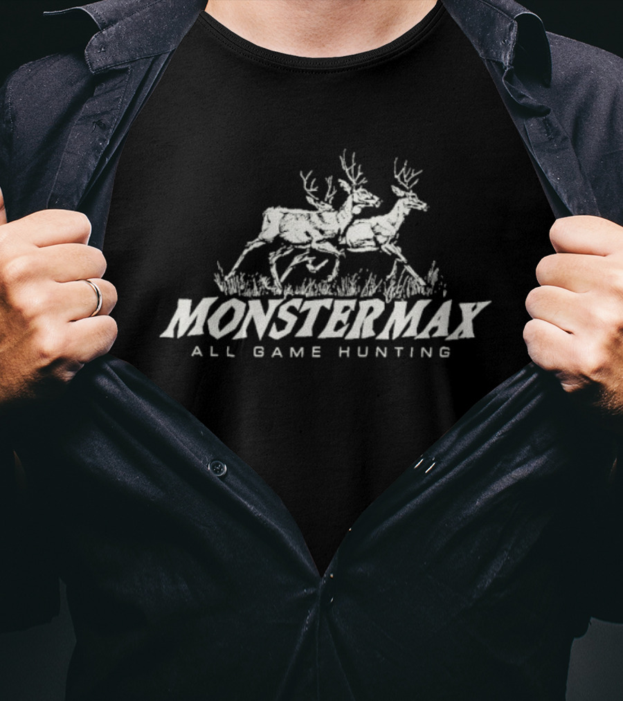 Monstermax All Game Hunting Deers T-Shirt