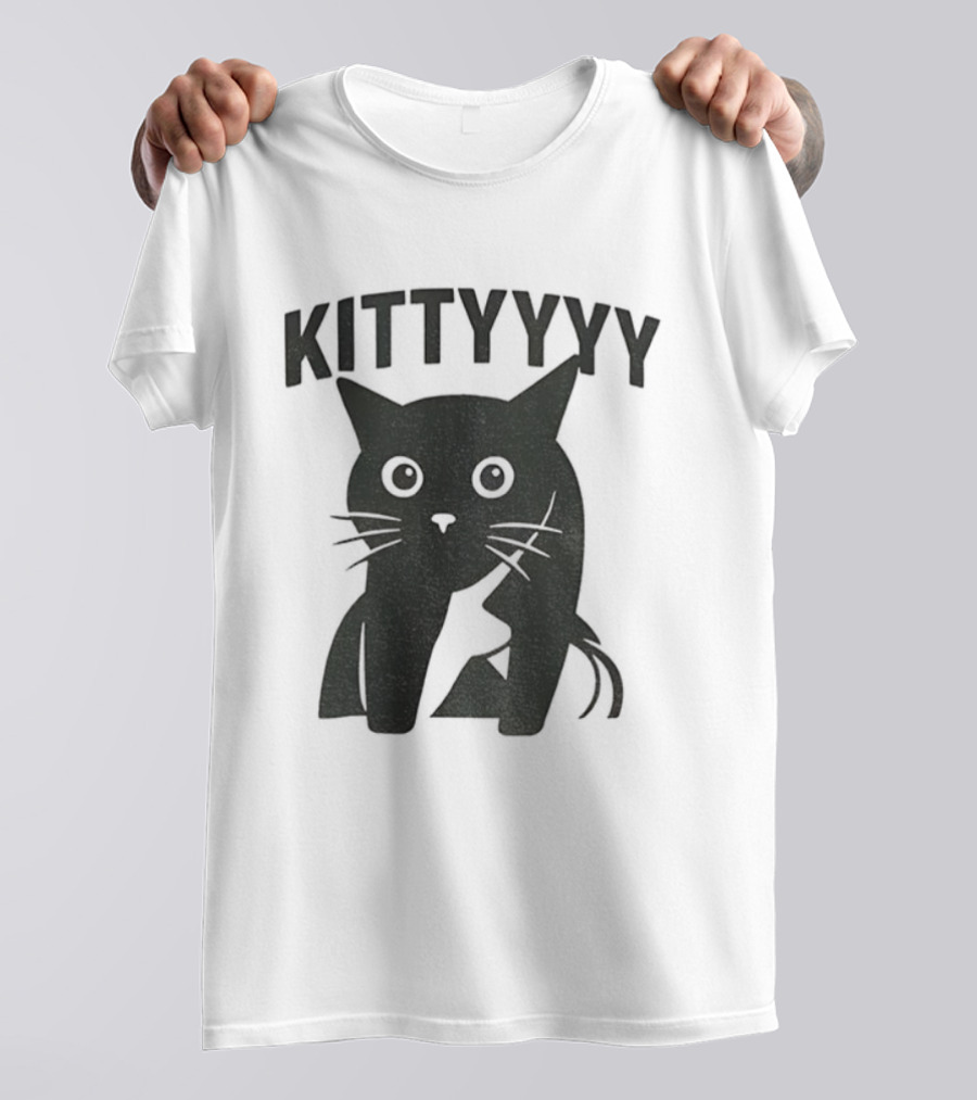 KITTTYYYY Funny Twitch Cat Meme T-Shirt