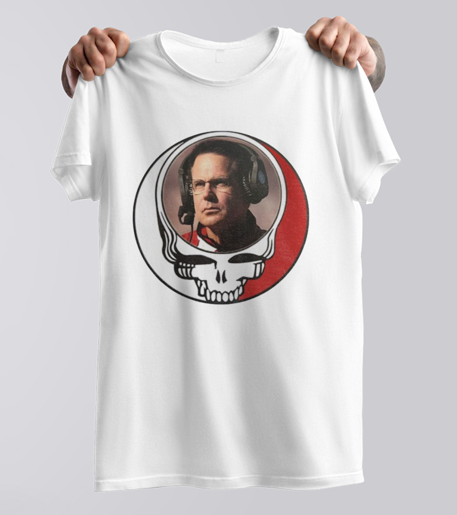 Curt Cignetti Indiana Hoosiers Football Grateful Dead Icon Mashup T-Shirt