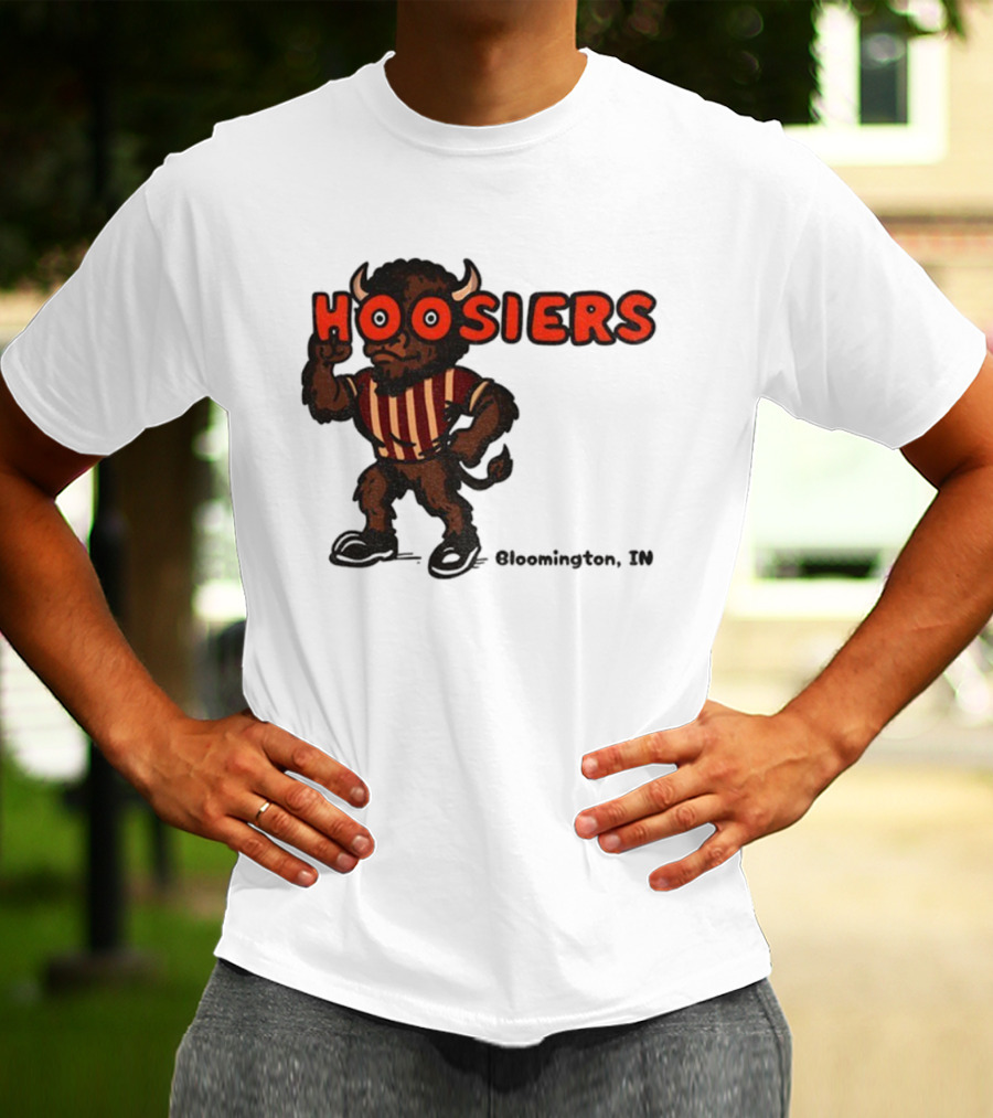 Hoosiers Bison Bloomington IN Indiana Hoosiers Football NFL 2025 T-Shirt