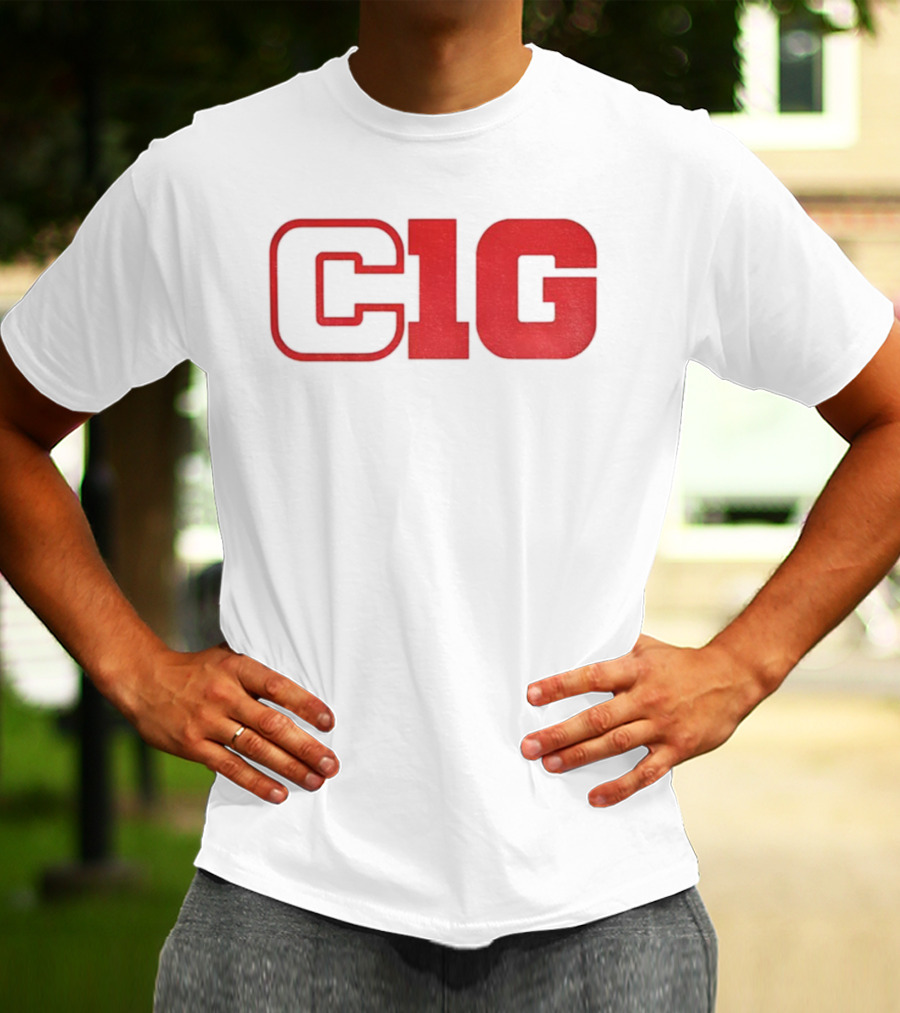 Indiana Hoosiers C1G Big Ten Champions Coach Cig T-Shirt