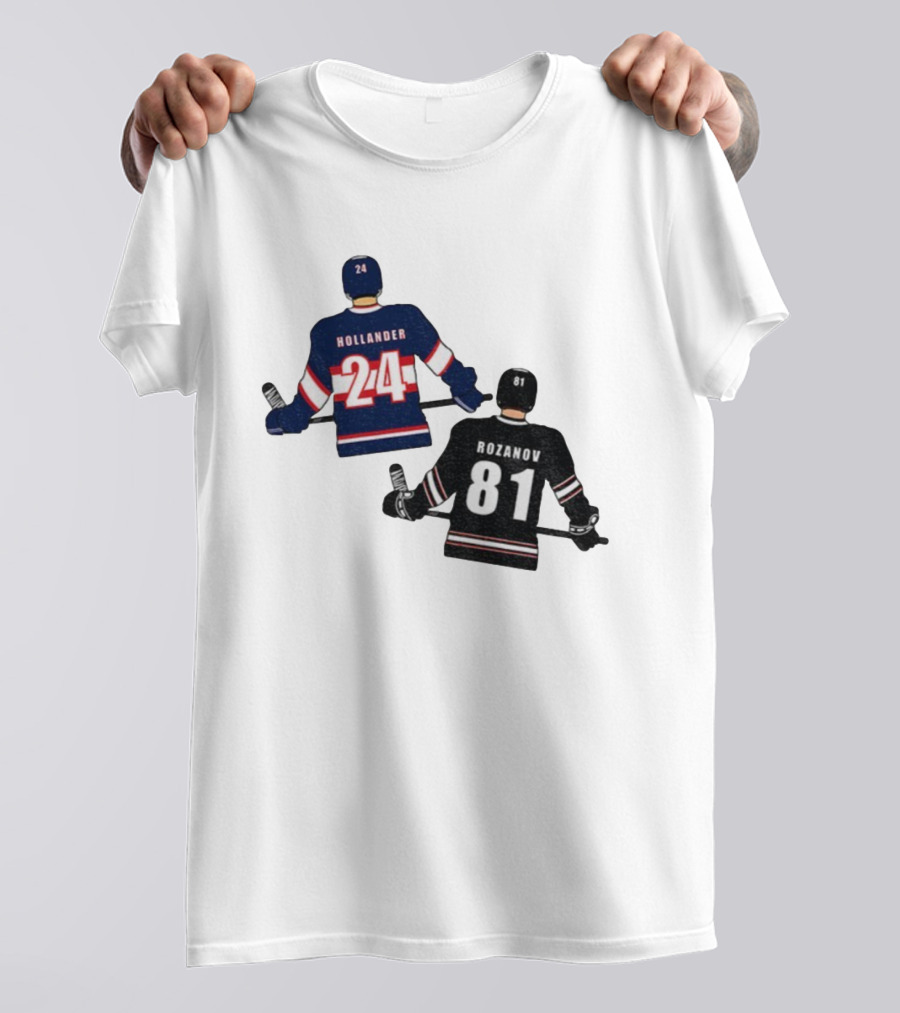 Hollander 24 Rozanov 81 Heated Rivalry Hockey Jersey Showdown T-Shirt