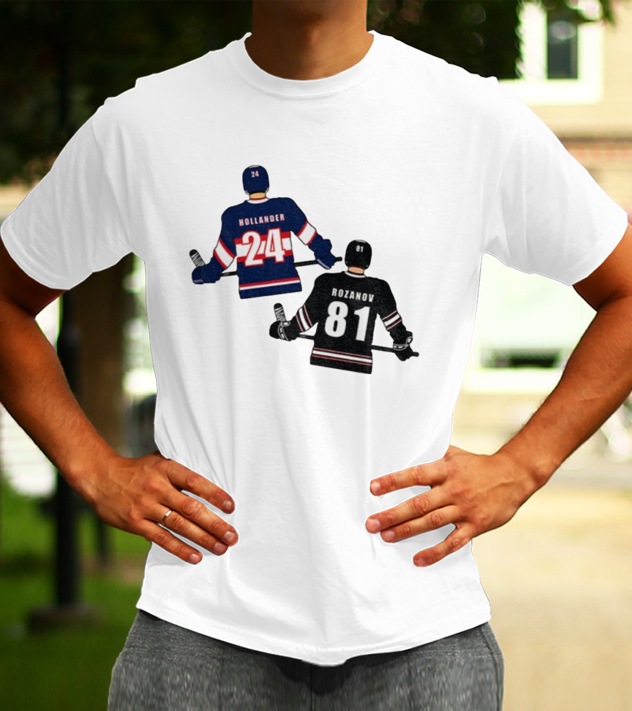 Hollander 24 Rozanov 81 Heated Rivalry Hockey Jersey Showdown T-Shirt