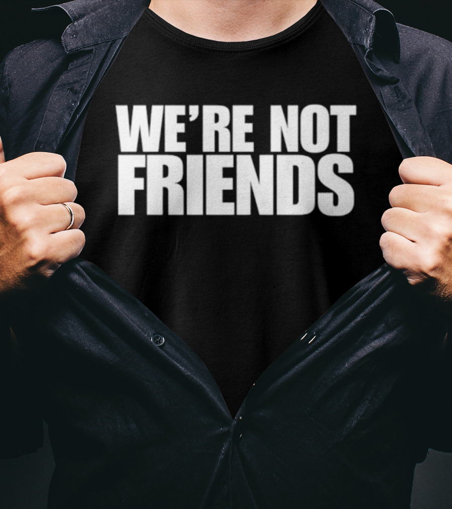 Alexa Bliss Charlotte Flair We're Not Friends Rivalry T-Shirt