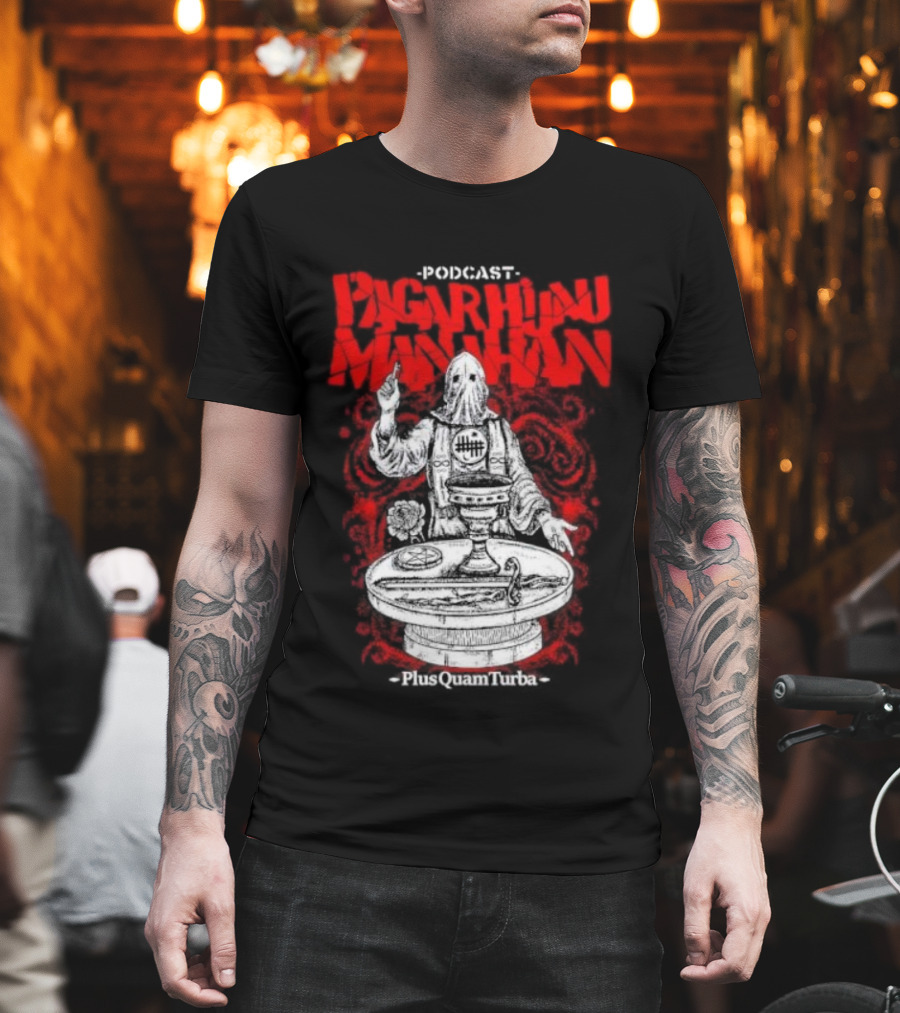 Pagar Hijau Manahan Plus Quam Turba Mystical Figure T-Shirt