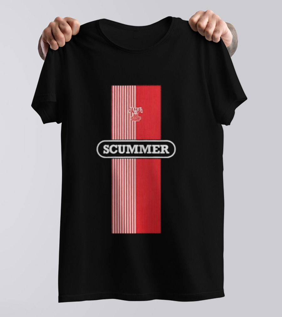 Southampton FC Scummer 85 Red White Stripes T-Shirt