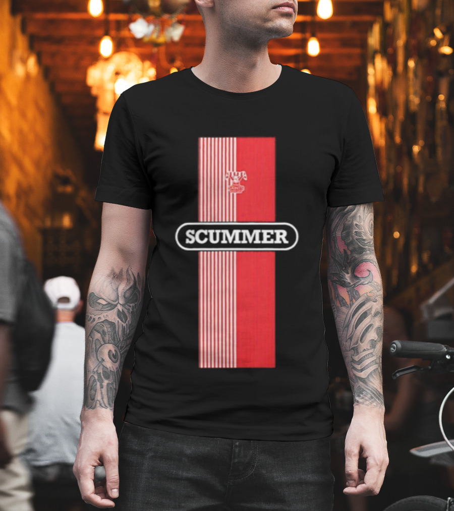 Southampton FC Scummer 85 Red White Stripes T-Shirt