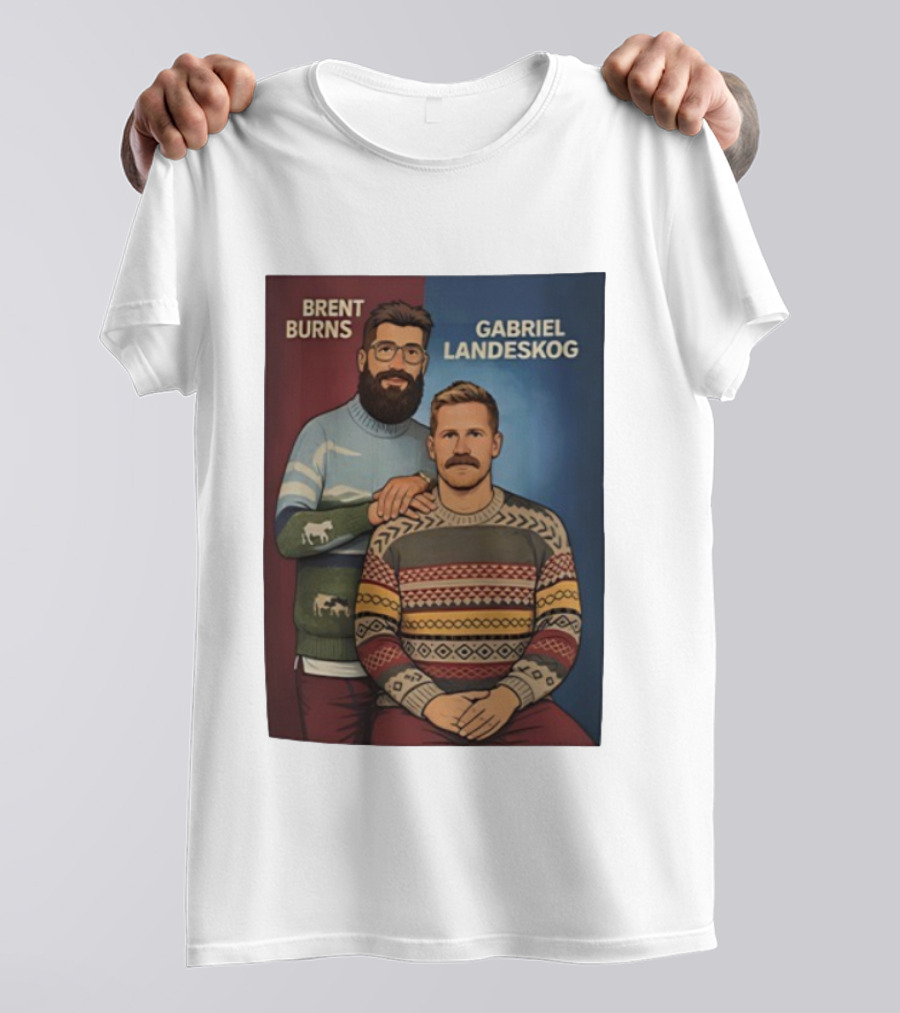 Brent Burns Gabriel Landeskog Sweater Step Brothers Colorado Avalanche T-Shirt