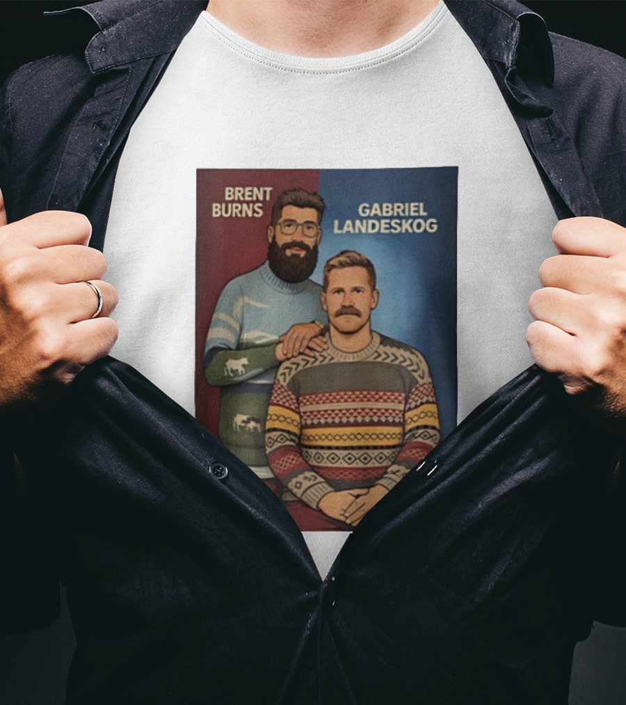Brent Burns Gabriel Landeskog Sweater Step Brothers Colorado Avalanche T-Shirt