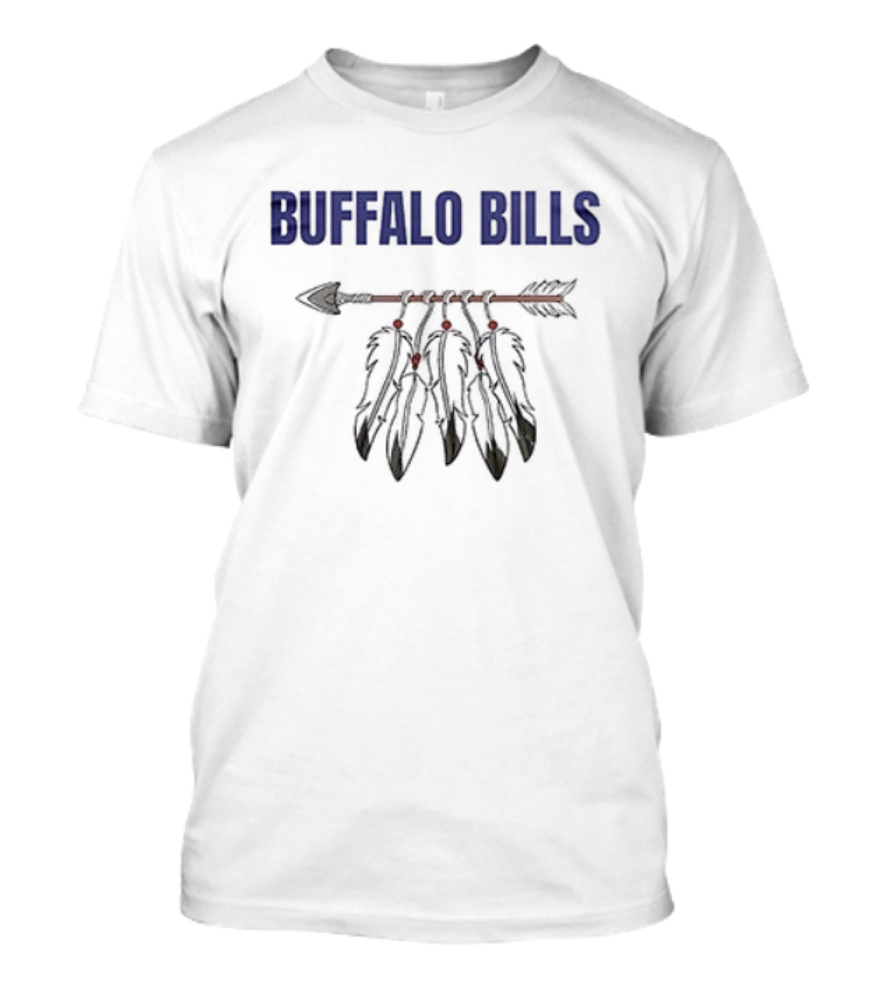 Buffalo Bills Native American Heritage Arrow Feathers T-Shirt