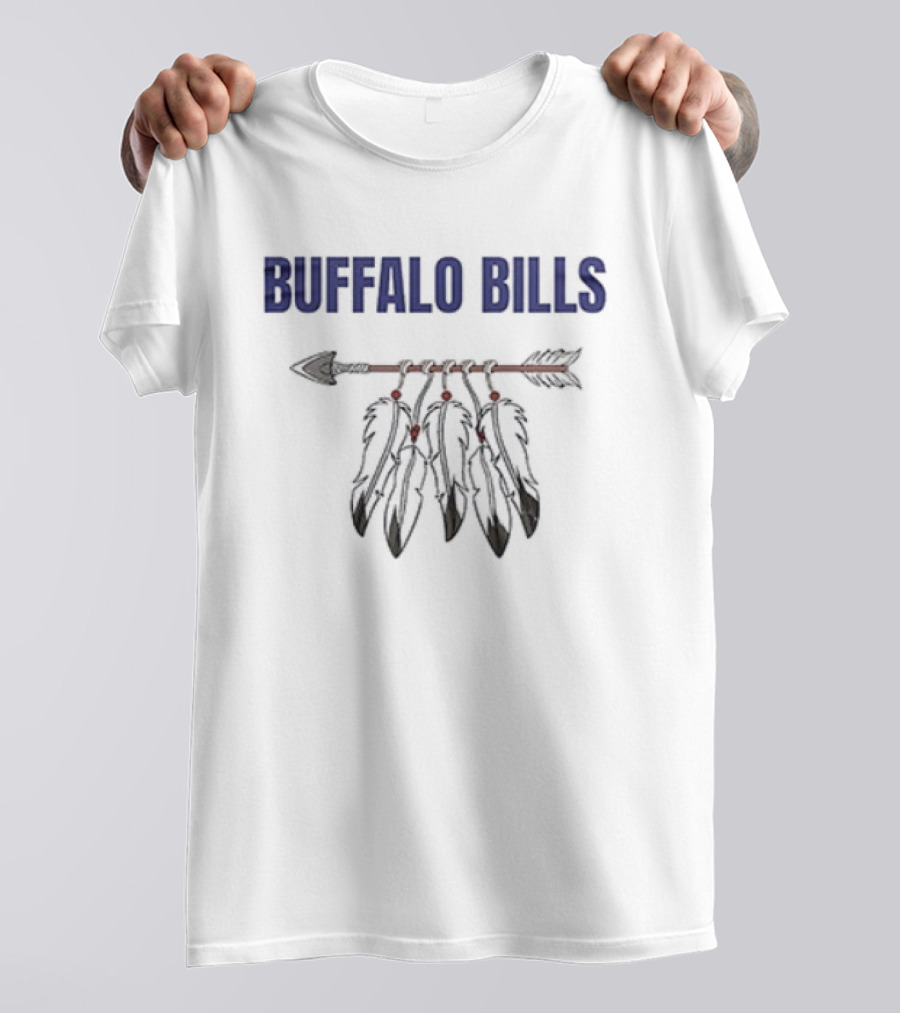 Buffalo Bills Native American Heritage Arrow Feathers T-Shirt