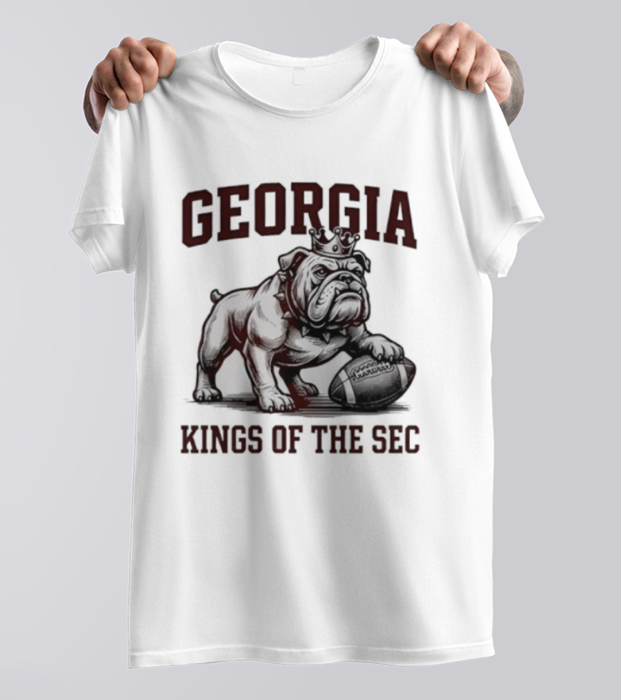 Georgia Bulldogs Kings Of The SEC 2025 T-Shirt