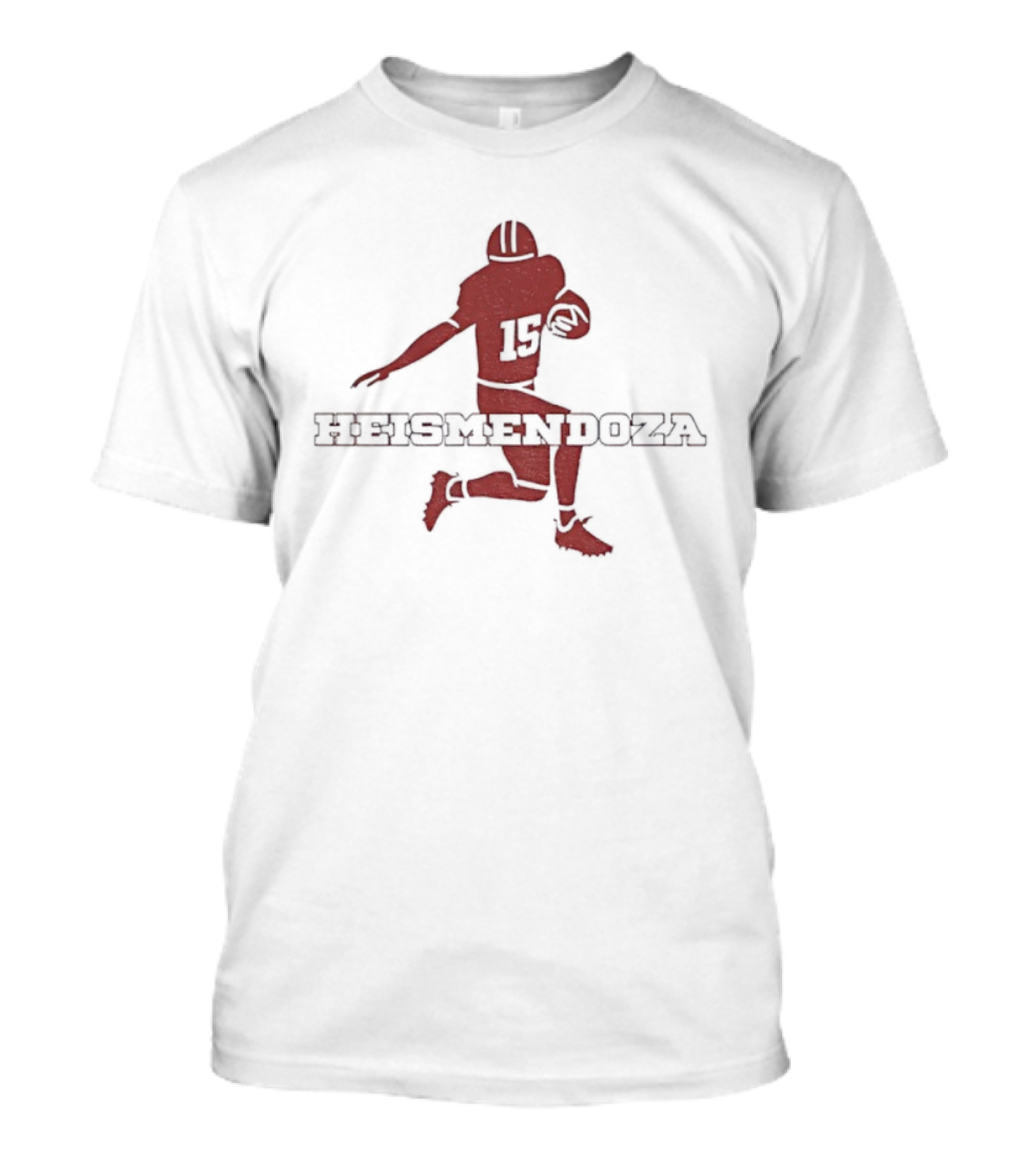 Fernando Mendoza Heismendoza 15 Indiana Hoosiers Football Heisman Trophy Theme T-Shirt