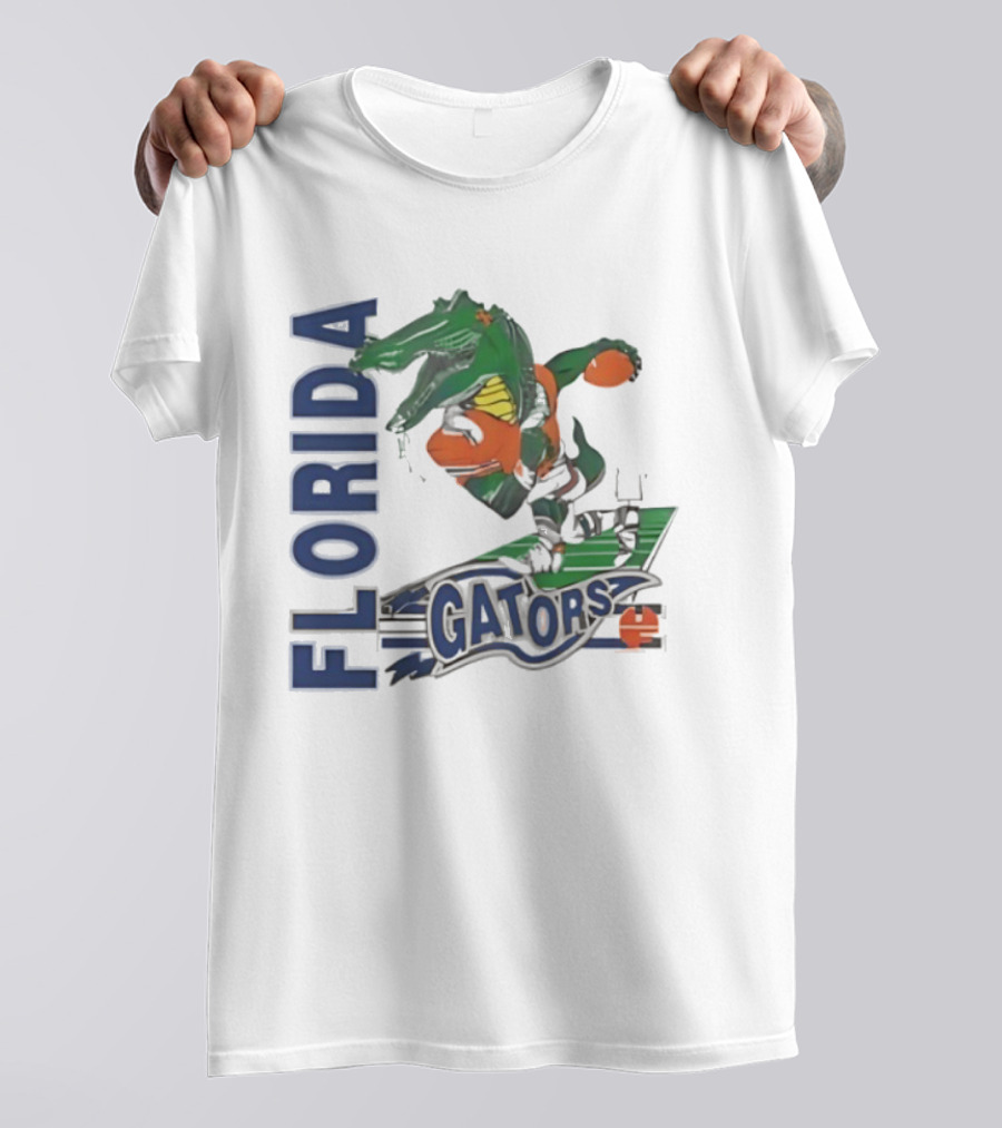 Florida Gators Vintage Mascot Football T-Shirt