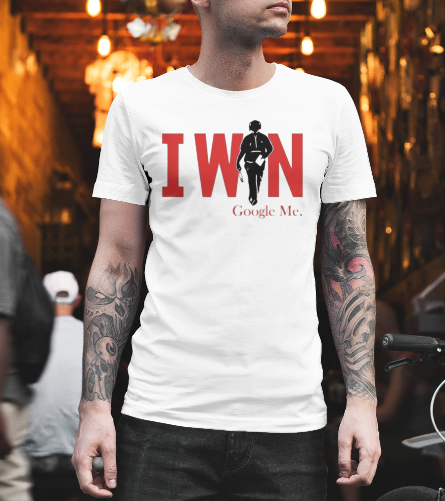 I Win Google Me Curt Cignetti Indiana Hoosiers Slogan T-Shirt
