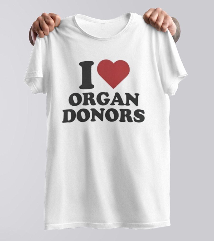 Rasmus Dahlin I Love Organ Donors T-Shirt