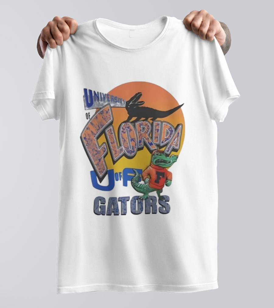 University Of Florida Gators Vintage Sunset Mascot T-Shirt