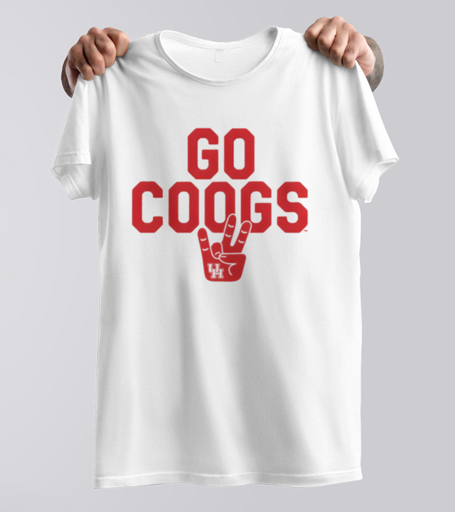 University Of Houston Go Coogs Hand Gesture Iconic Fan Merchandise T-Shirt