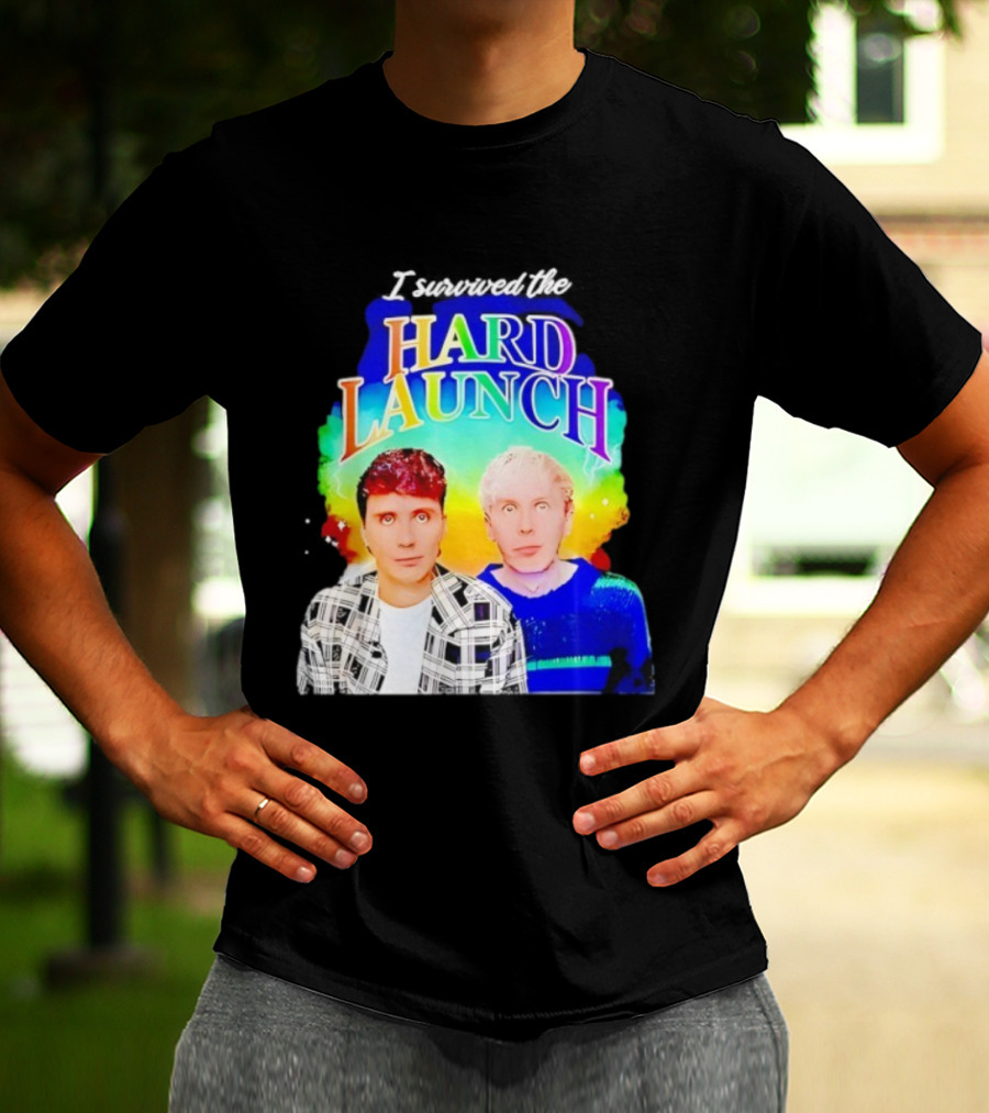 I Survived The Dan And Phil Hard Launch Phan T-Shirt