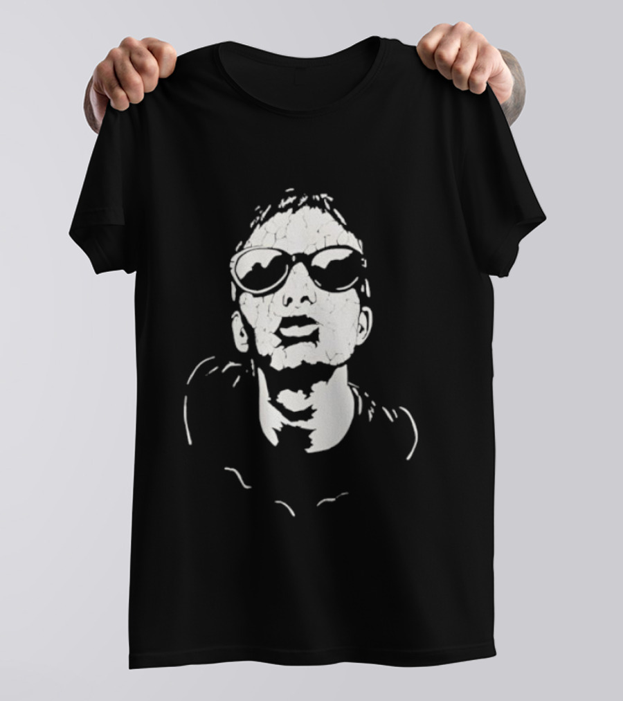 Thom Yorke Retro Classic Sunglasses Look T-Shirt