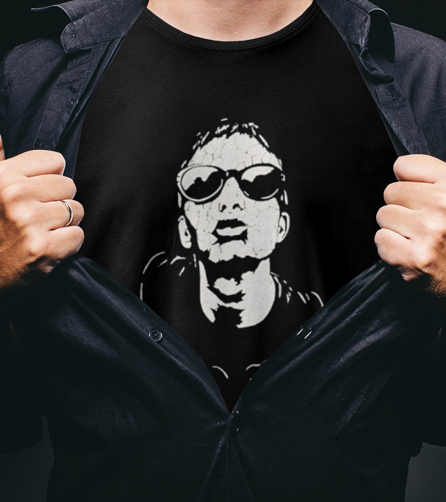Thom Yorke Retro Classic Sunglasses Look T-Shirt