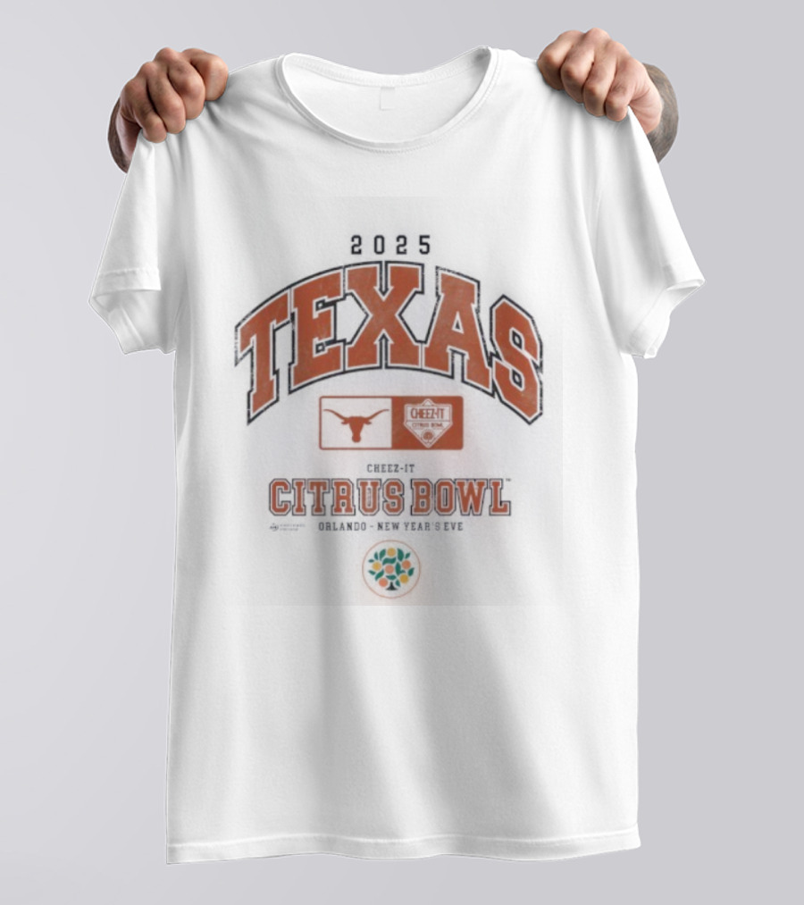 2025 Texas Longhorn Citrus Bowl Cheez-It T-Shirt