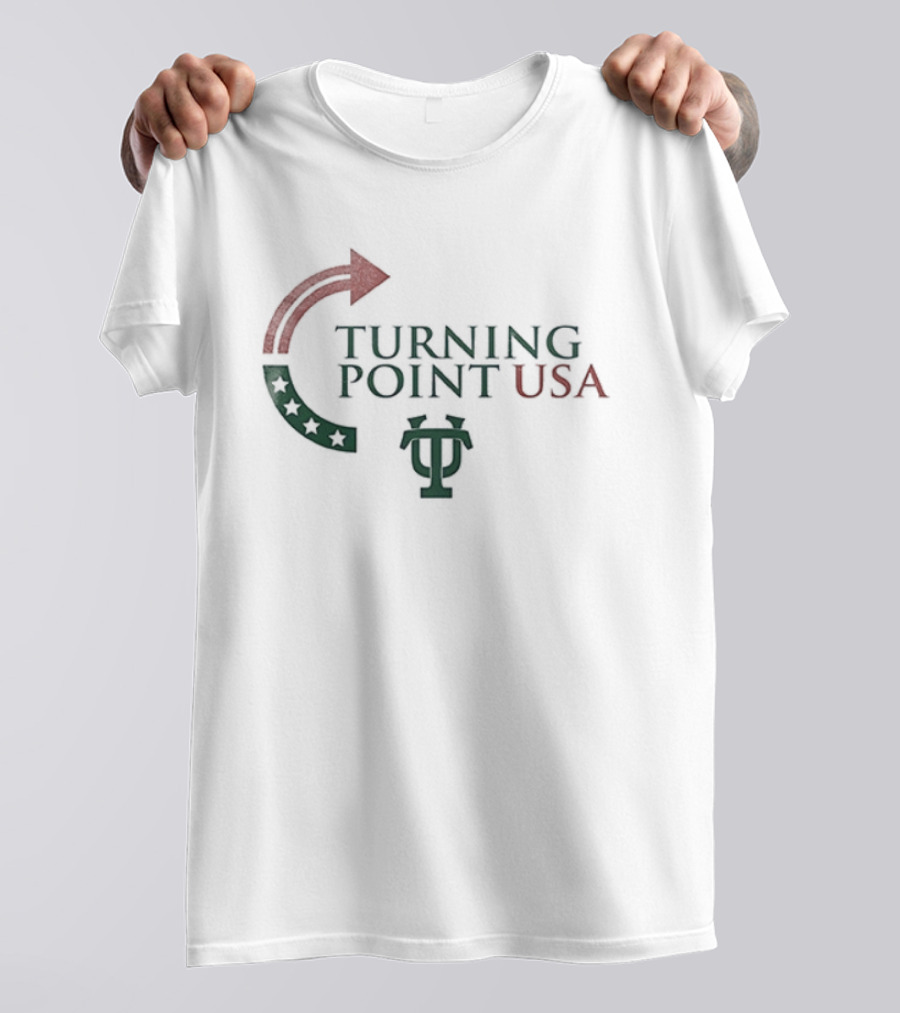 Turning Point USA Tulane University Collaboration Tulane Green Wave T-Shirt