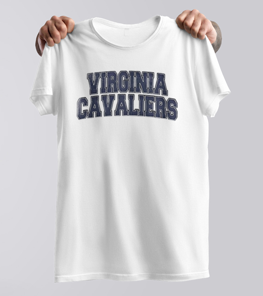 Virginia Cavaliers Heart On My Sleeve Fire In My Soul T-Shirt