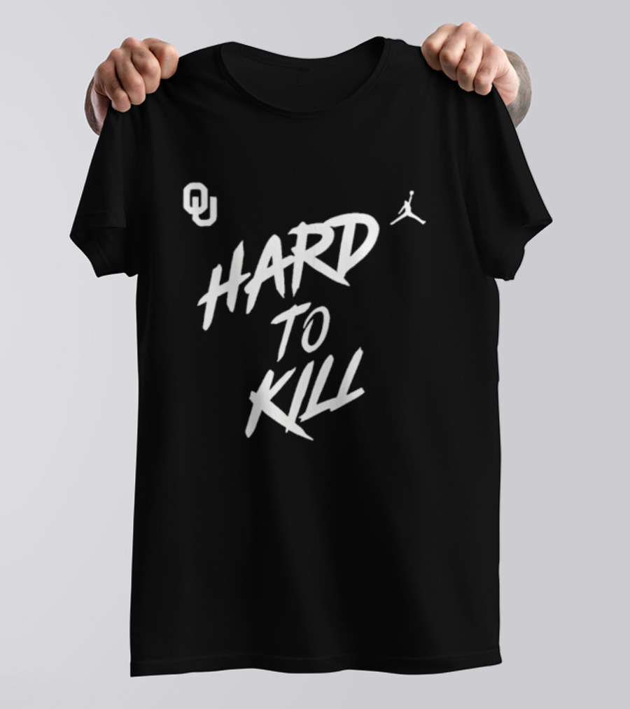 Oklahoma Sooners OU Hard To Kill Iconic Sports Design T-Shirt
