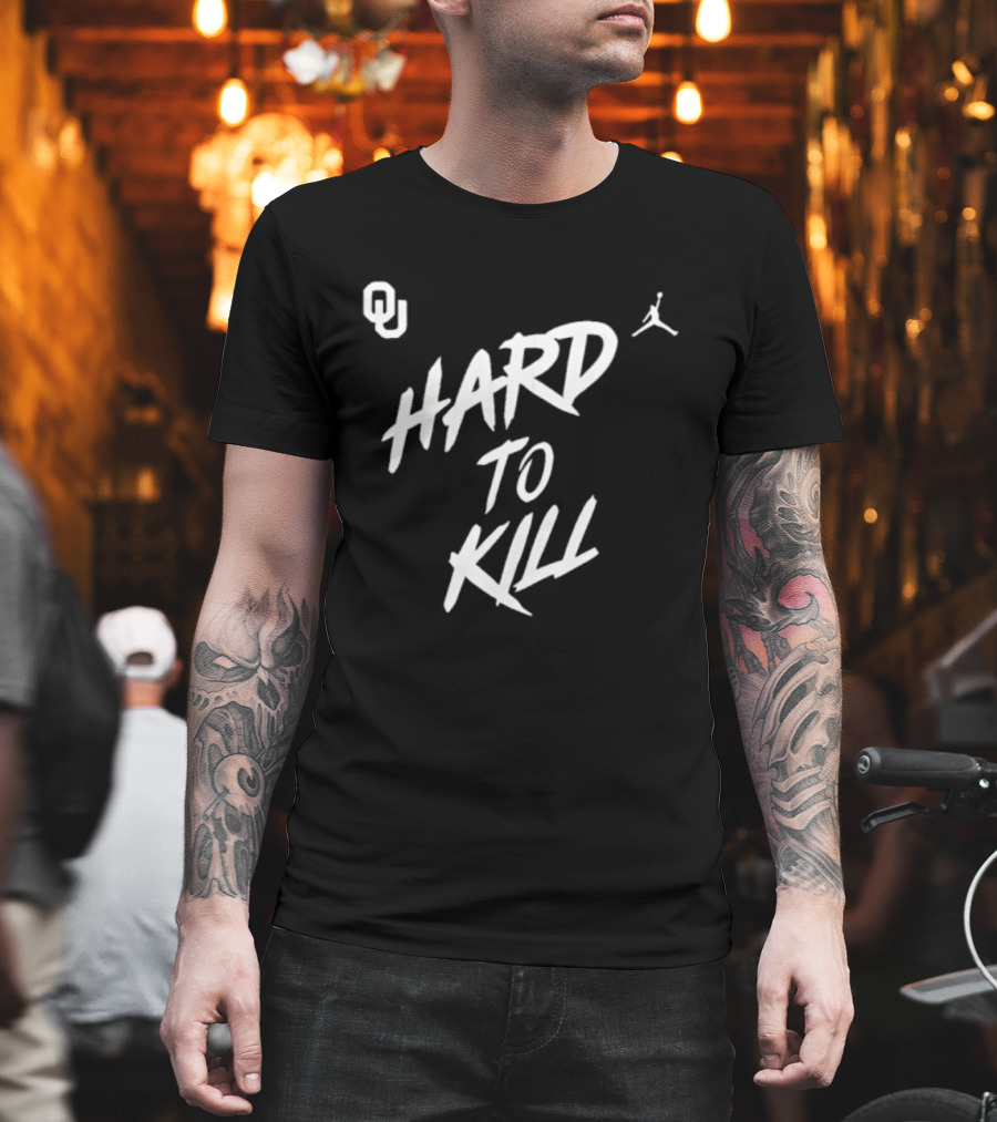 Oklahoma Sooners OU Hard To Kill Iconic Sports Design T-Shirt