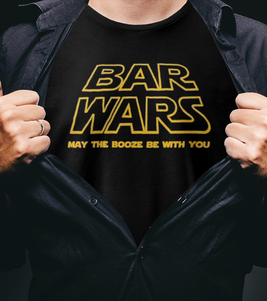 Bar Wars May The Booze Be With You Star Wars T-Shirt