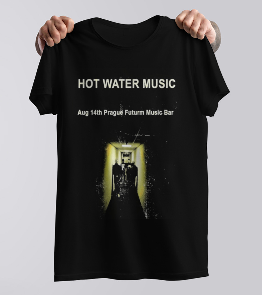 Hot Water Music Prague Futurum Music Bar August 14 2026 T-Shirt