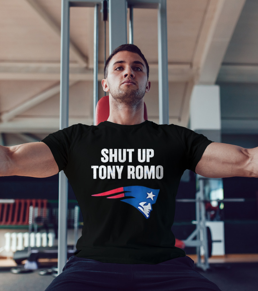 Shut Up Tony Romo New England Patriots T-Shirt