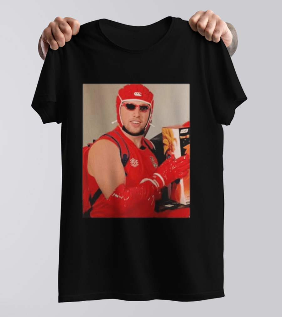 Sidemen Deepthroat Man Rugby Costume Toy Holder T-Shirt