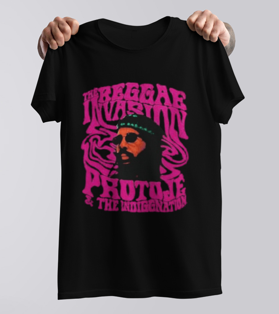 Reggae Invasion Tour UK 2026 Protoje And The Indiggnation T-Shirt