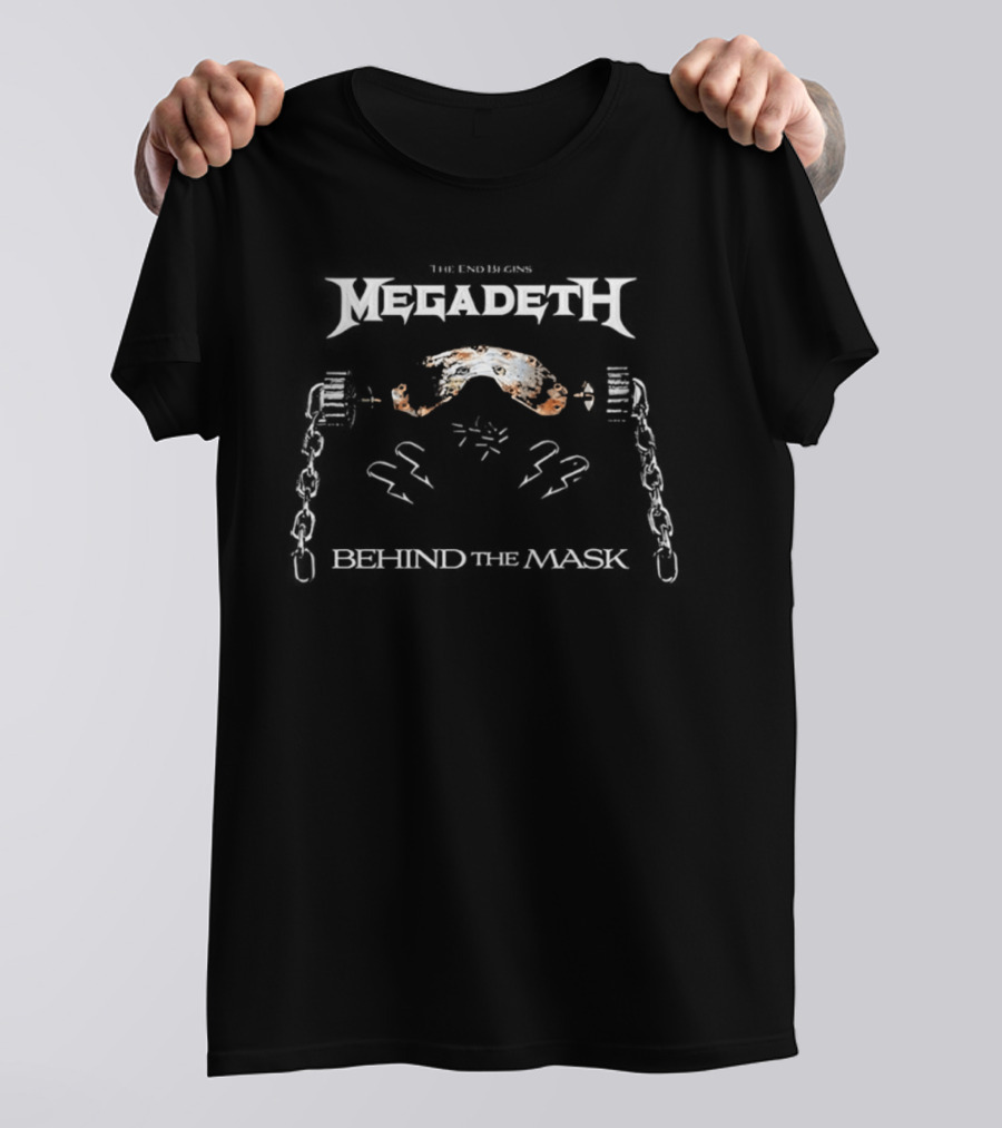 Megadeth The End Begins Behind The Mask T-Shirt