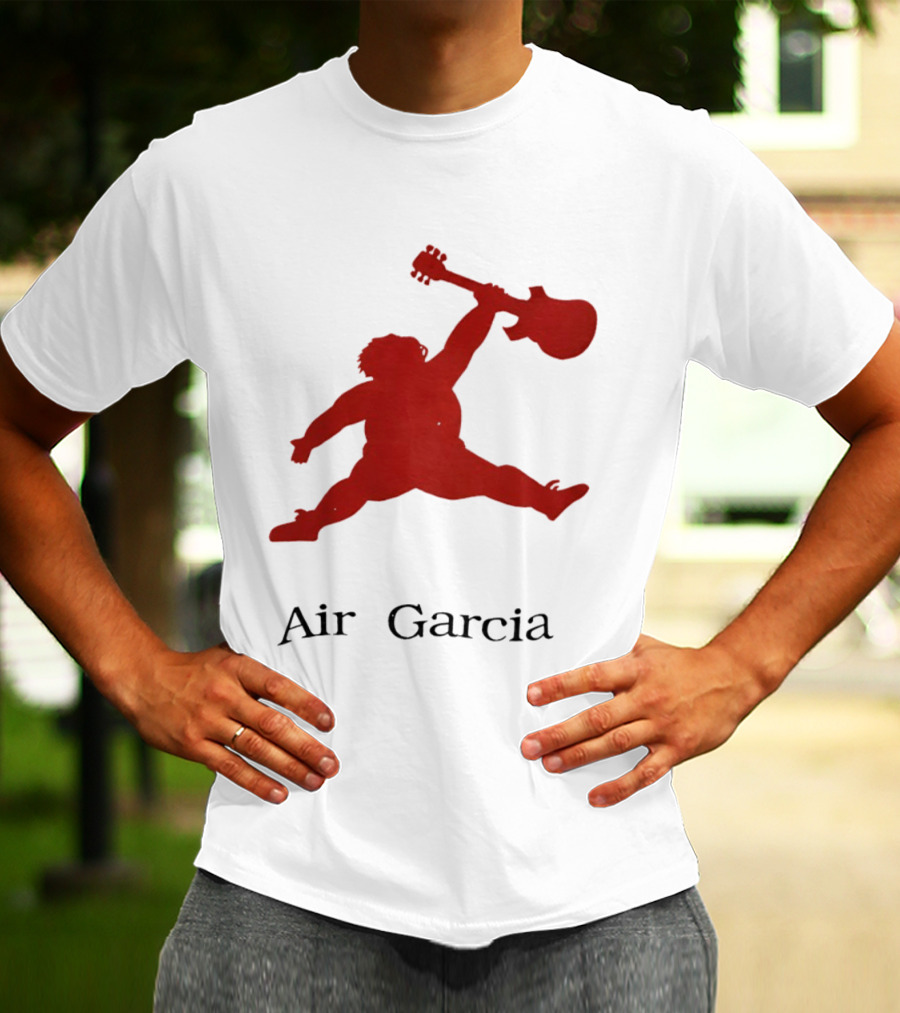 Air Garcia Jerry Garcia Silhouette Iconic Rock Legend T-Shirt
