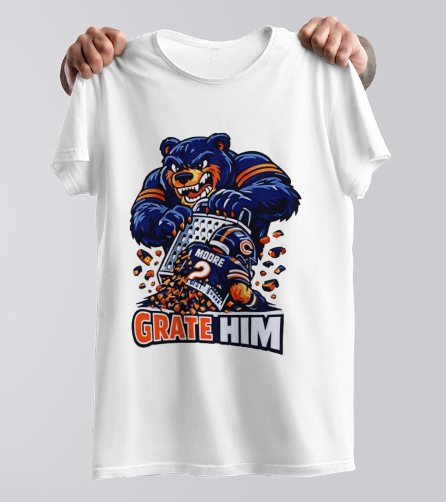 Chicago Bears Grate Him Moore 2 T-Shirt