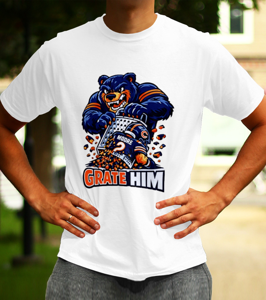 Chicago Bears Grate Him Moore 2 T-Shirt