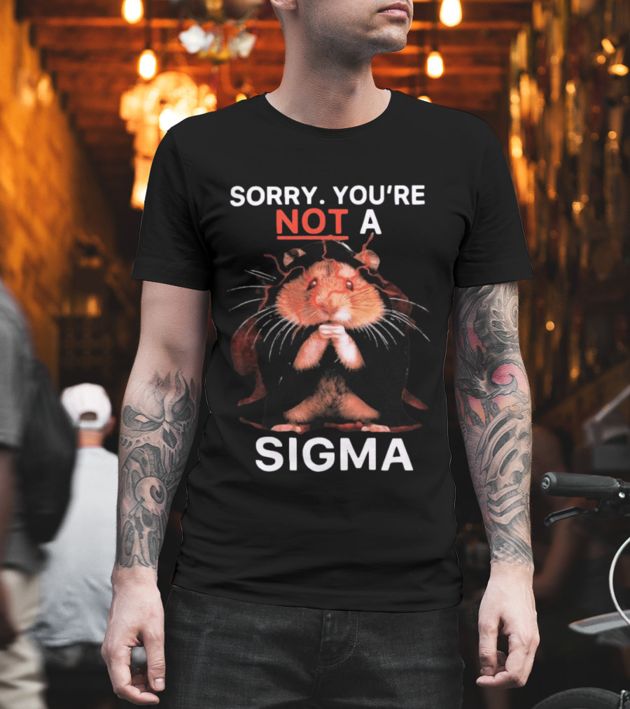 Sorry You're Not A Sigma Hamster T-Shirt