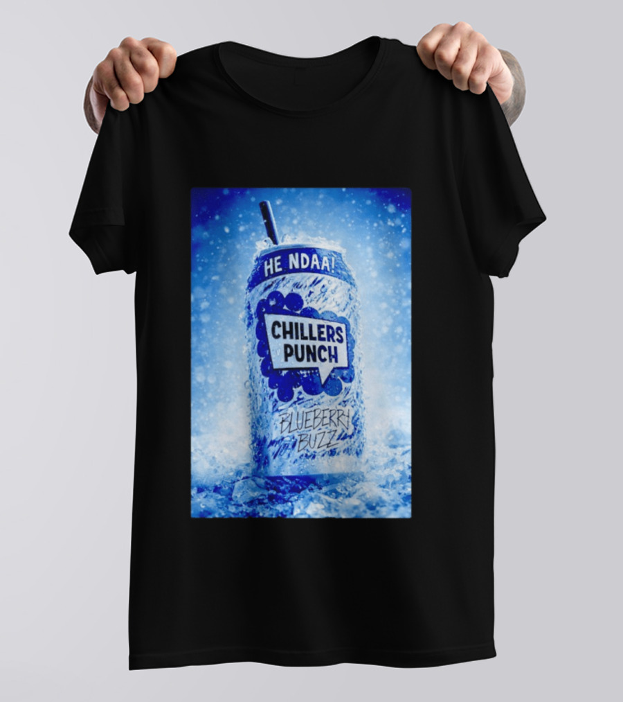 Blueberry Buzz He Ndaa Chillers Punch Can T-Shirt