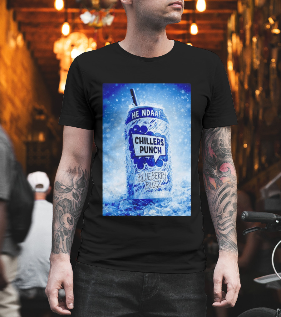 Blueberry Buzz He Ndaa Chillers Punch Can T-Shirt