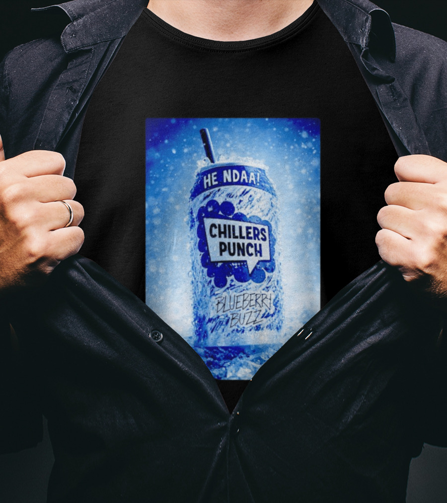 Blueberry Buzz He Ndaa Chillers Punch Can T-Shirt